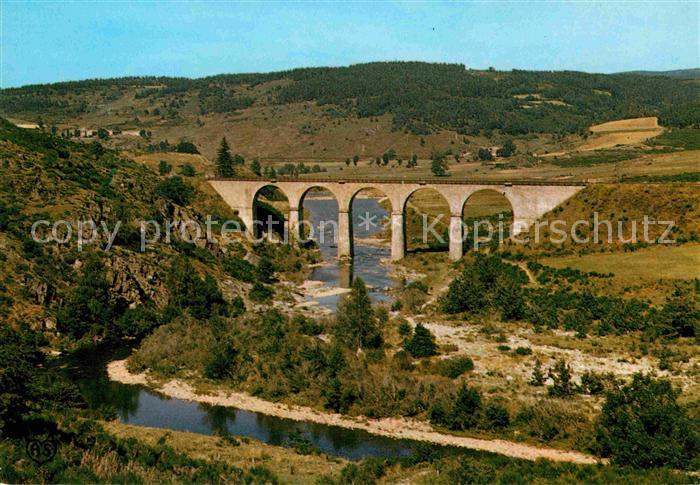 Langogne Station Climatique Le Pont des Brasses sur l'Allier