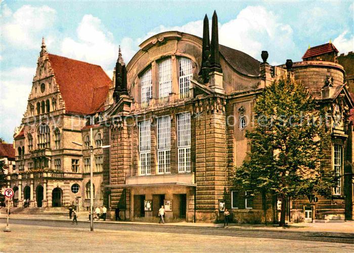 BIELEFELD  CITY Stadttheater und Rathaus