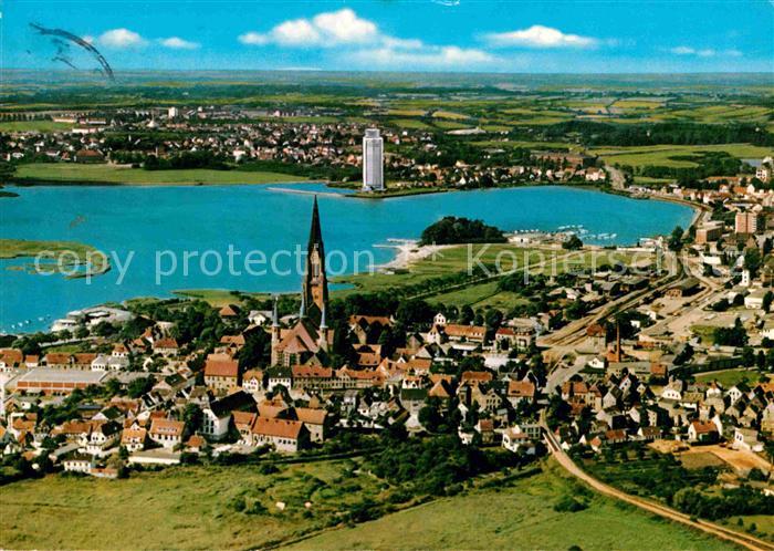 Schleswig Schlei Fliegeraufnahme