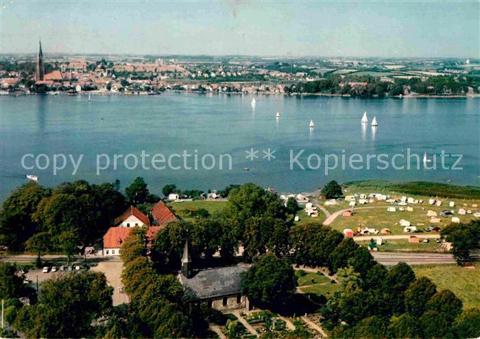 Schleswig Schlei Haddegy Ansgar Kirche Fliegeraufnahme