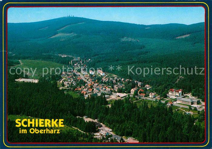 Schierke Harz Fliegeraufnahme