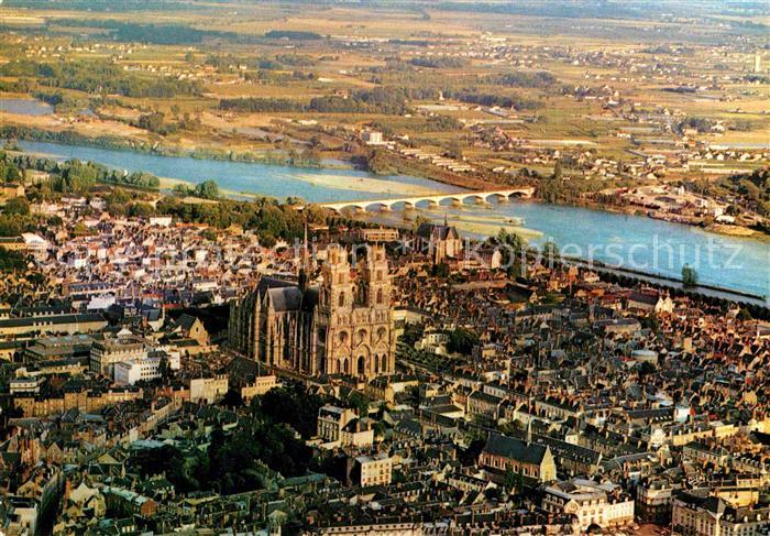 Orleans Loiret Vue aerienne de la Ville