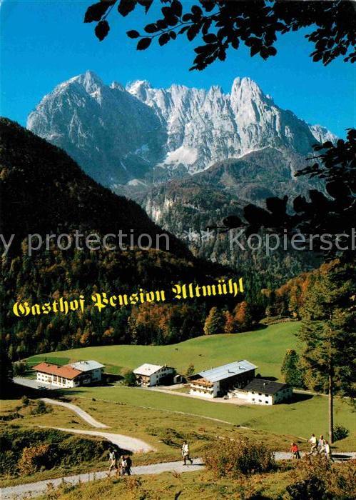Kirchdorf Gasteig Gasthof Pension Altmuehl am Wilden Kaiser