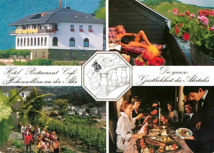 Bad Neuenahr-Ahrweiler Hotel Restaurant Hohenzollern an der Ahr Rotweinwanderweg