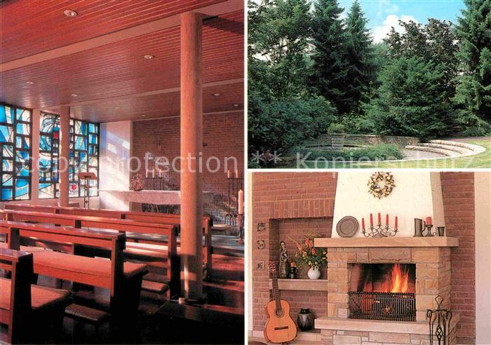 Bad Iburg Muetterkurheim St Anna Hauskapelle Kaminzimmer