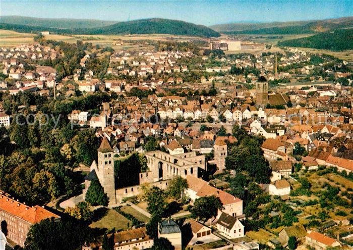 Bad Hersfeld Schloss Fliegeraufnahme