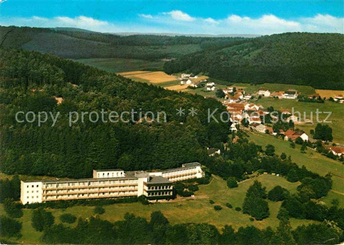 Gras-Ellenbach Hotel Kneipp Kurhaus Heinrich Gluecklich Haus Fliegeraufnahme