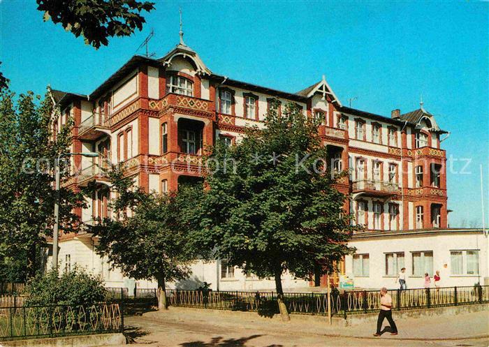 Ahlbeck Ostseebad FDGB Erholungsheim Kurt Buerger