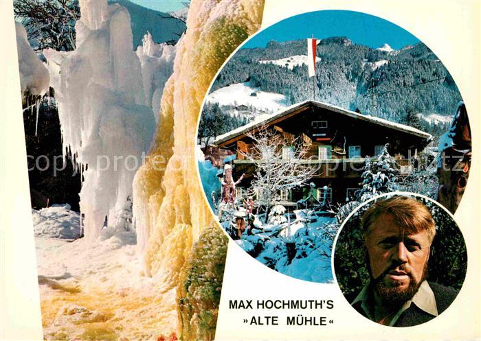 Mayrhofen Zillertal Max Hochmuths Alte Muehle Bunte Eisberge