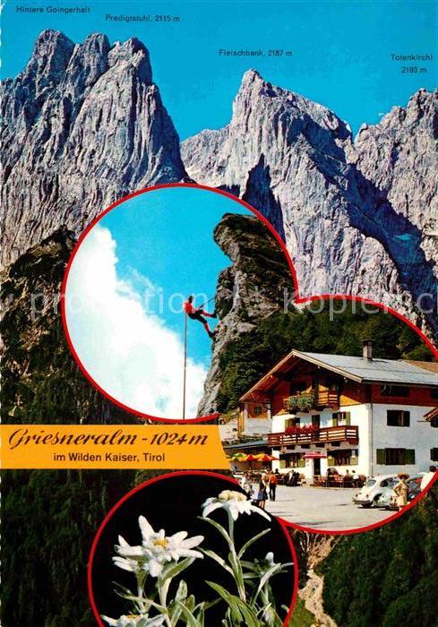 Wilder Kaiser Griesneralm Kletterparadies