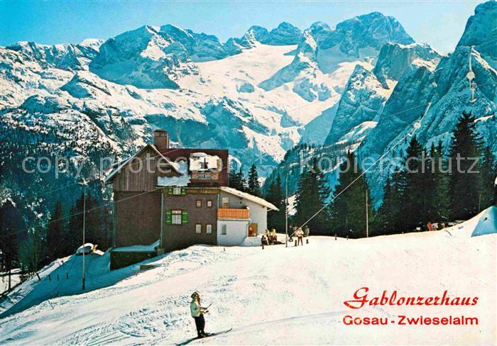 Gosau Oberoesterreich Gablonzerhaus Zwieselalm
