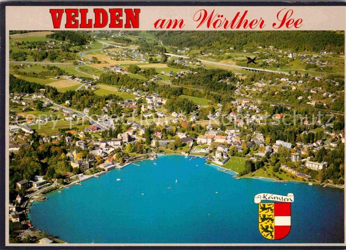 Velden Woerthersee Fliegeraufnahme