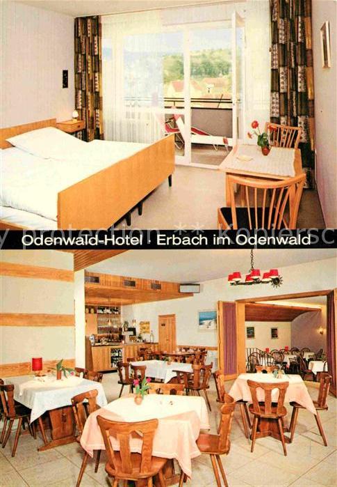 Erbach Odenwald Odenwald Hotel Gaestezimmer Gaststube