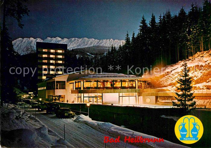 Bad Heilbrunn Thermal Roemerquelle mit Grimming