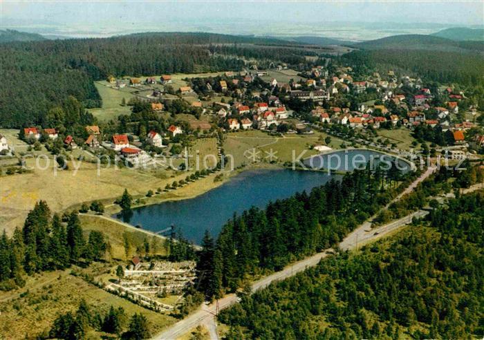 Hahnenklee-Bockswiese Harz Fliegeraufnahme