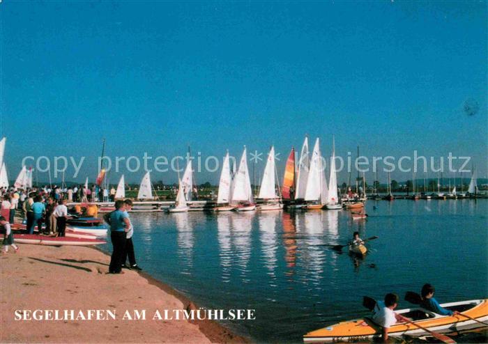 Gunzenhausen Altmuehlsee Segelhafen