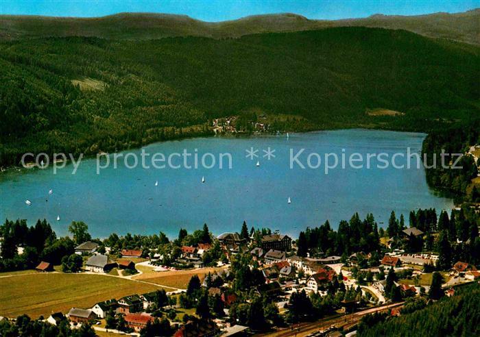 TITISEE Schwarzwald BW Fliegeraufnahme