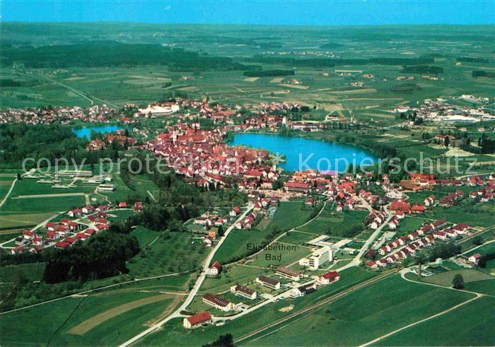 Bad Waldsee Elisabethenbad Fliegeraufnahme