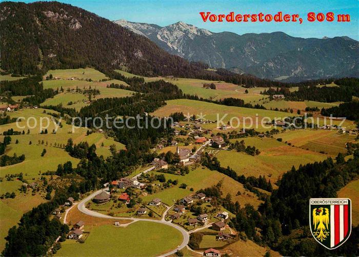 Vorderstoder Fliegeraufnahme mit Sengsengebirge