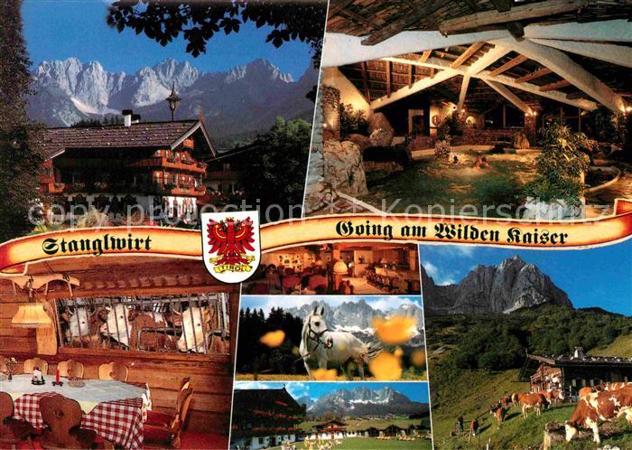 Going Wilden Kaiser Tirol Bio Hotel und Gasthof Stanglwirt Kuhstallstube Lipizza