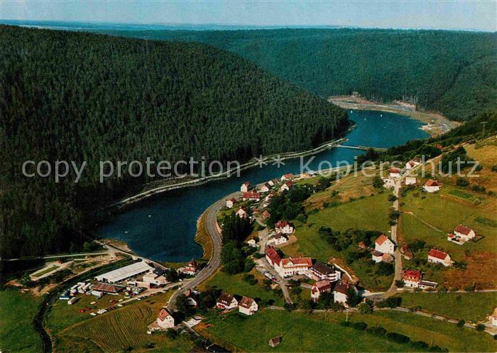 Seewald Erzgrube Fliegeraufnahme Nagoldtalsperre