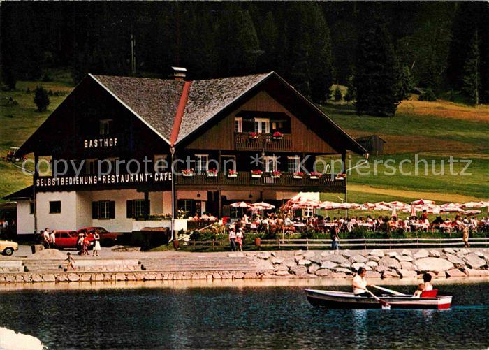 Tannheim Tirol Gasthof Restaurant Vilsalpsee Terrasse