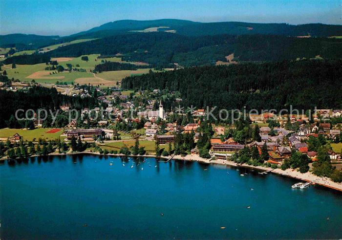 TITISEE Schwarzwald BW Fliegeraufnahme