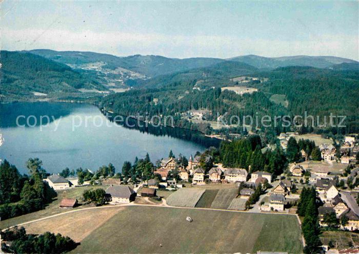 TITISEE Schwarzwald BW Fliegeraufnahme