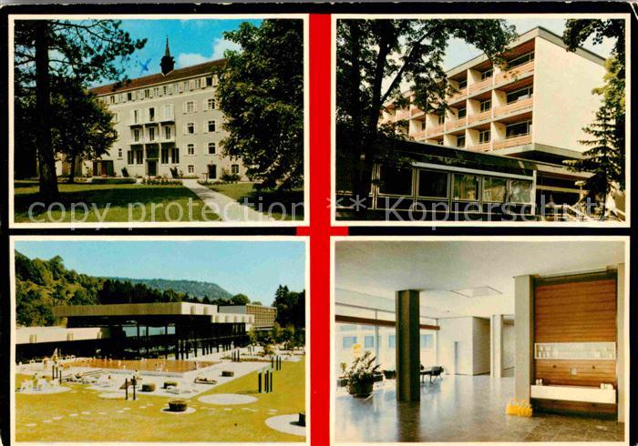 Bad Ditzenbach Sanatorium mit Thermalbad