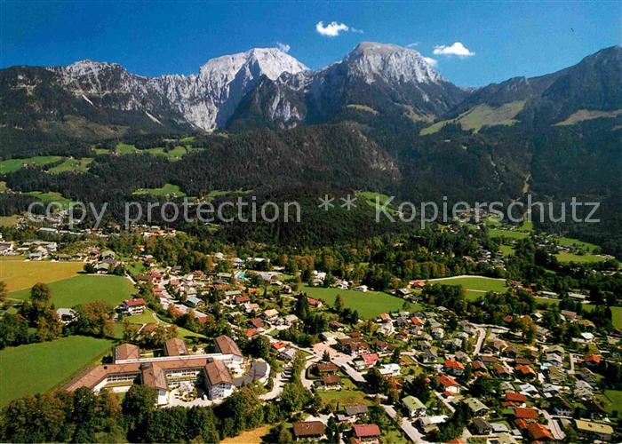 Schoenau Koenigssee Fliegeraufnahme