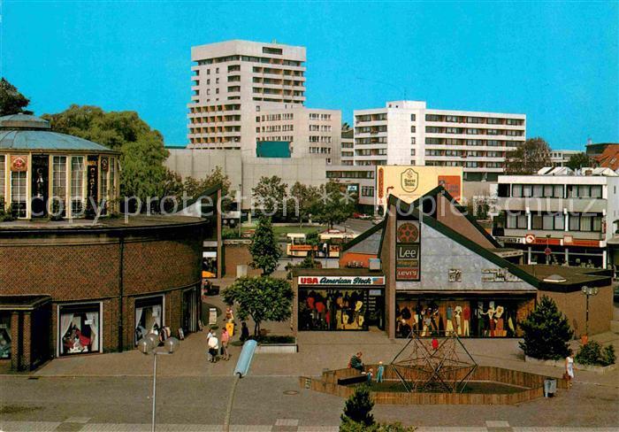 Delmenhorst Rathausplatz und Delme Zentrum