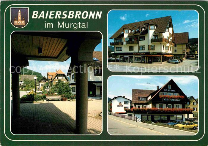 Baiersbronn Schwarzwald Teilansichten
