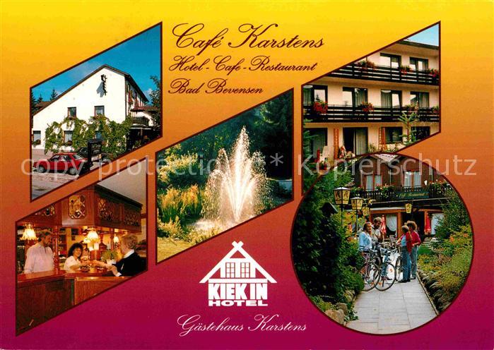Bad Bevensen Cafe Karstens Hotel Restaurant Theke Fontaene