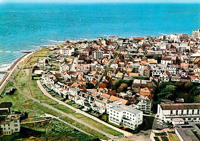 Norderney Nordseebad Kinderkurheim der AW Fliegeraufnahme