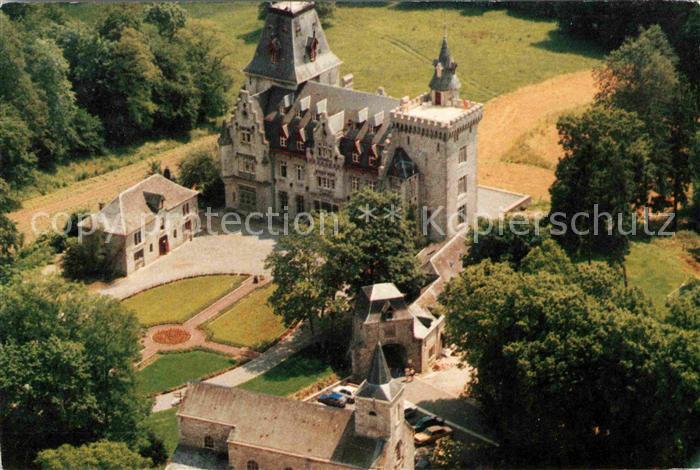 Durbuy Chateau Petite Somme Fliegeraufnahme