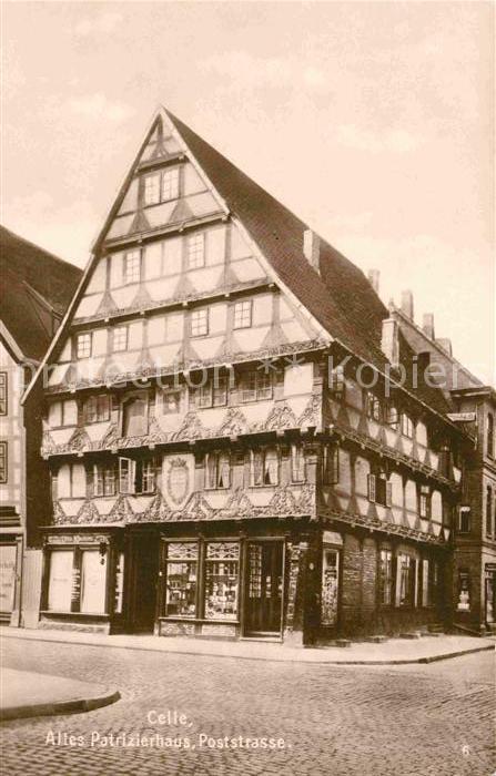 Celle Niedersachsen Altes Patrizierhaus Poststrasse