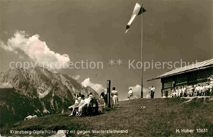 Mittenwald Bayern Kranberg Gipfelhaus
