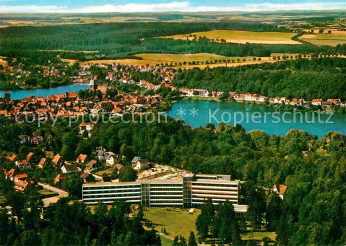 Moelln Lauenburg Fliegeraufnahme Sanatorium Foehrenkamp