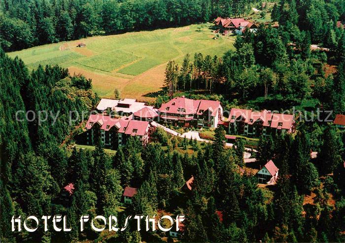 Sasbachwalden Fliegeraufnahme Hotel Forsthof