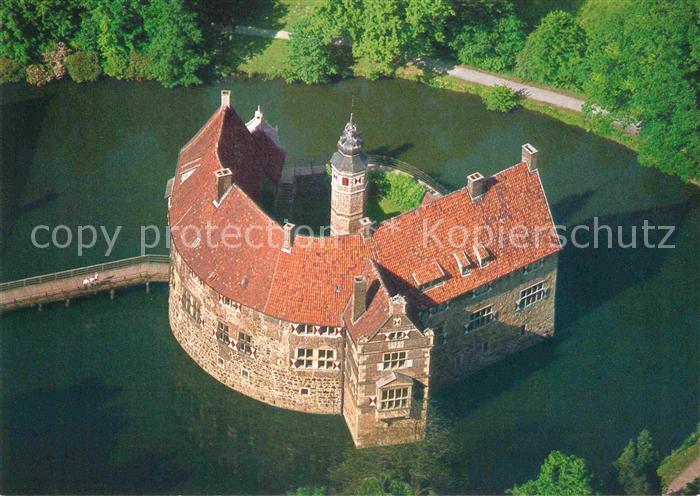 Luedinghausen Fliegeraufnahme Burg Vischering