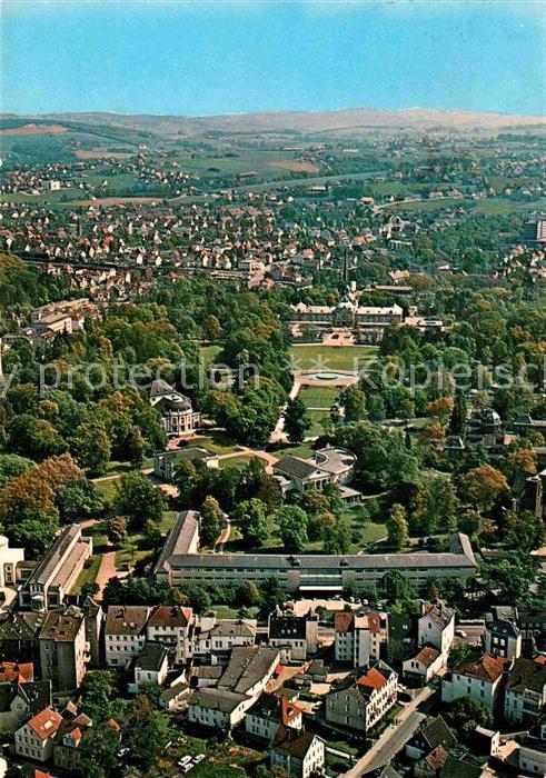 Bad Oeynhausen Fliegeraufnahme Kuranlagen