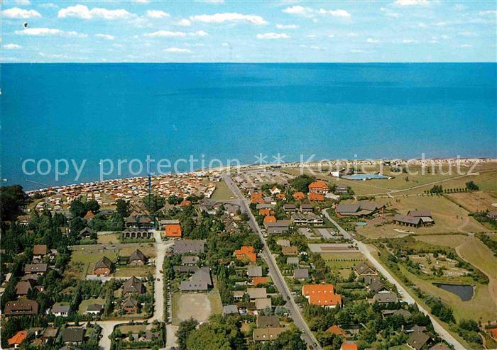 Dangast Nordseebad Fliegeraufnahme