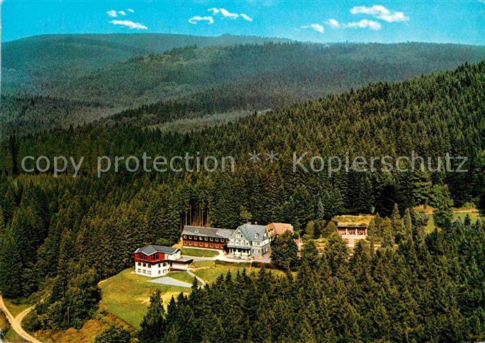 Bad Berleburg Fliegeraufnahme Studienhaus Ruespe