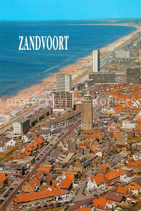 Zandvoort Holland Fliegeraufnahme