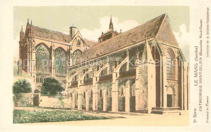 Le Mans Sarthe Cathedrale Saint-Julien