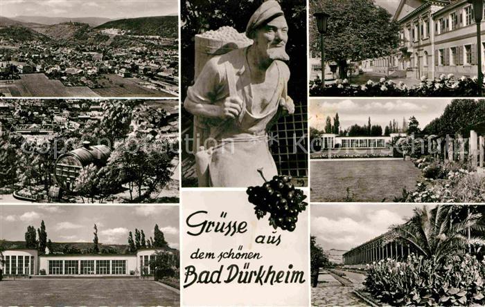 Bad Duerkheim Fass Statue Gebaeude
