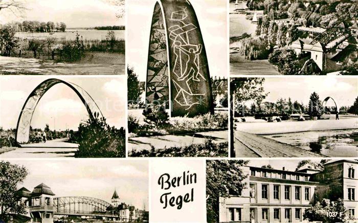 Tegel Bruecke Gebaeude