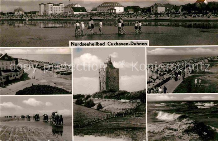 Duhnen Nordsee Turm Strand Pferd
