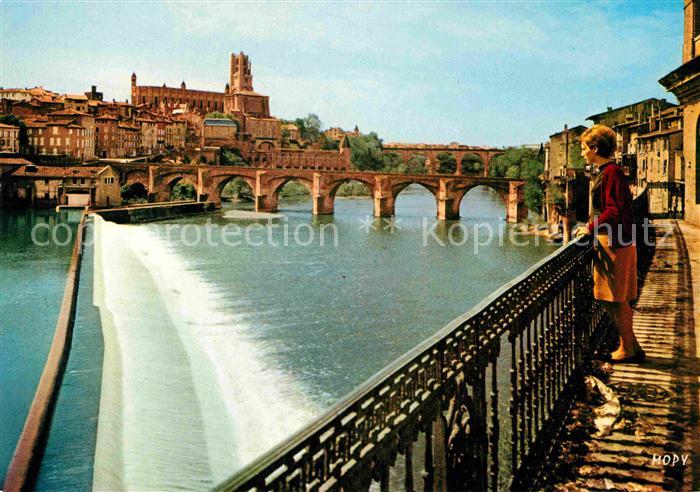 Albi Tarn Le Pont Vieux Palais de la Berbie