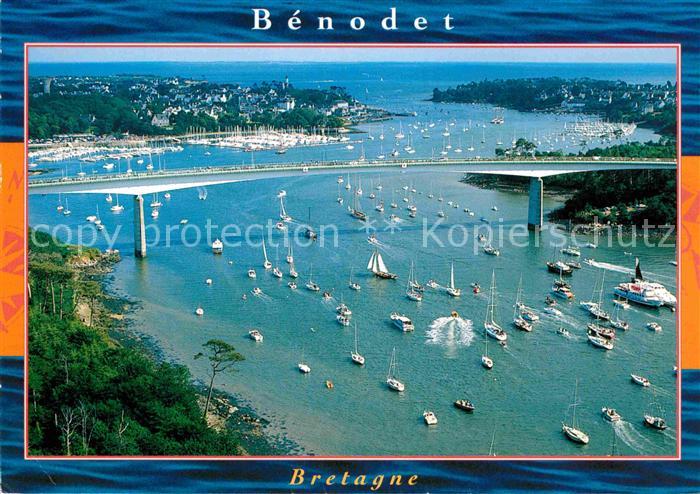 Benodet Pont de Cornouaille port de plaisance Ste Marine